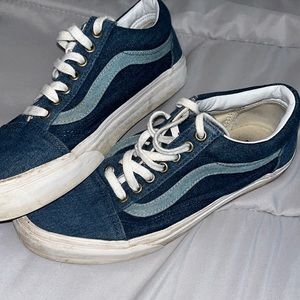 Denim vans size 8